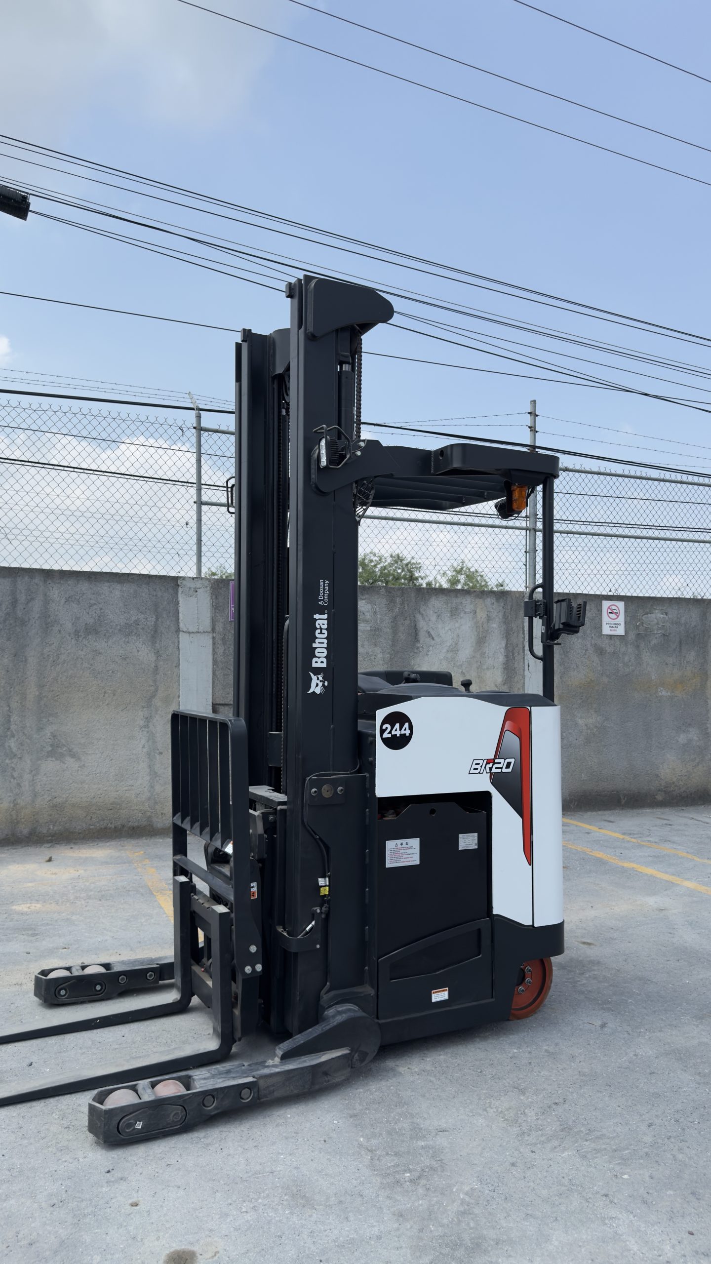 Reach Truck Hombre parado BR20SP-7